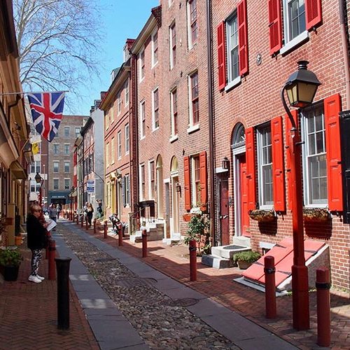 Philadelphia SelfTour - Elfreths Alley