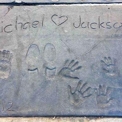 Hollywood - Michael Jackson Handprints