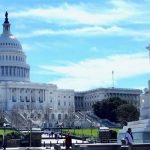 Washington DC - Peace Circle and Capitol Building