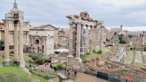 Temple of Saturn in Roman Forum